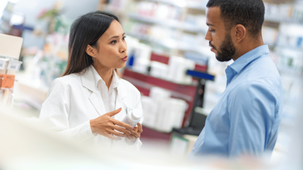 Pharmacist explaining if tirzepatide is going away