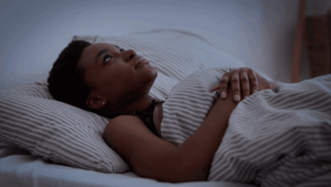 Woman experiencing sleep issues on Suboxone®