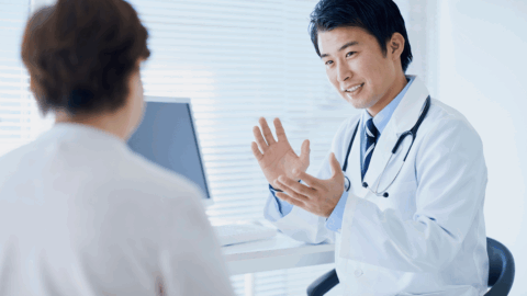 Doctor explaining how Suboxone works