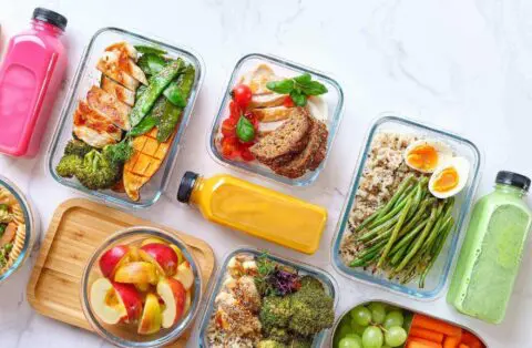 prepped meal planning