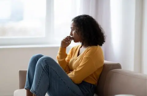 person feeling fatigued while on recovery