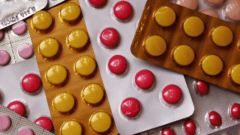 Colorful tablets representing Suboxone tablets vs. strips