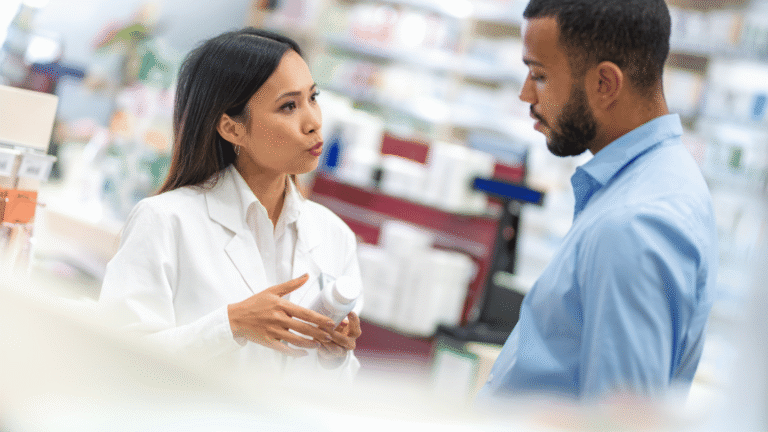 Pharmacist explaining if tirzepatide is going away