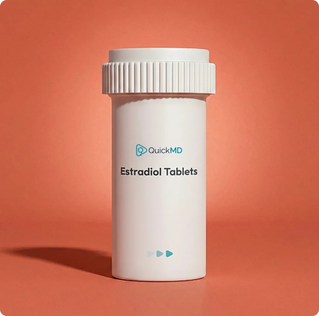 QuickMD Estradiol tablets medication prescription