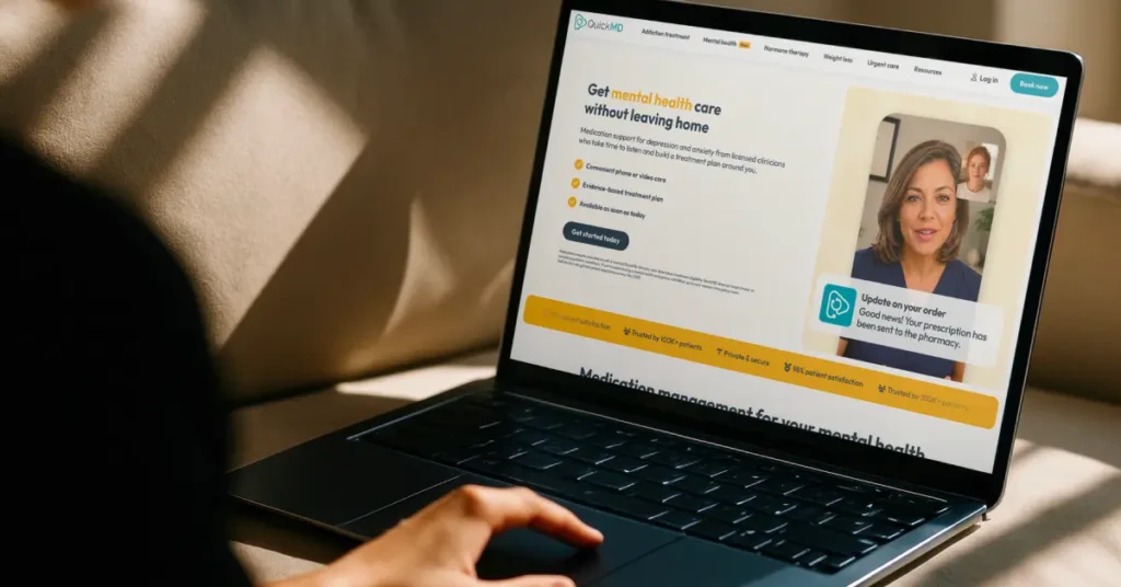 QuickMD Launches Mental Health Visits for Depression and Anxiety