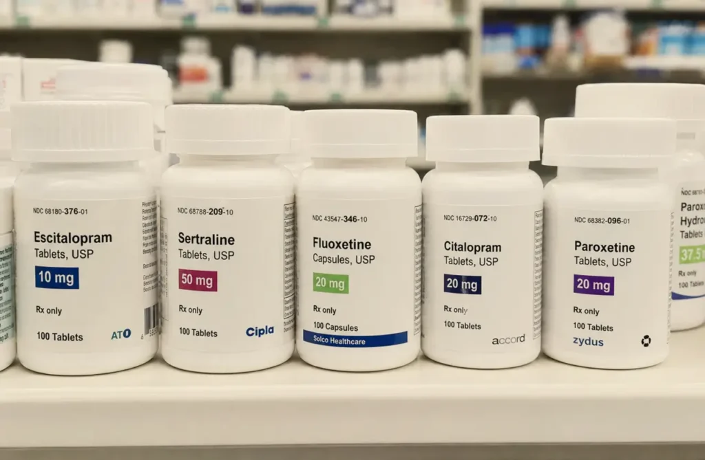SSRIs for anxiety