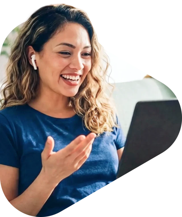 QuickMD Patient on a telehealth call