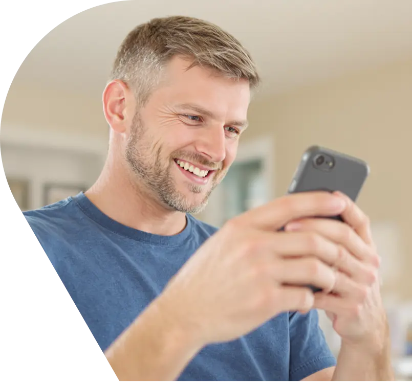 QuickMD patient booking an appointment on his phone