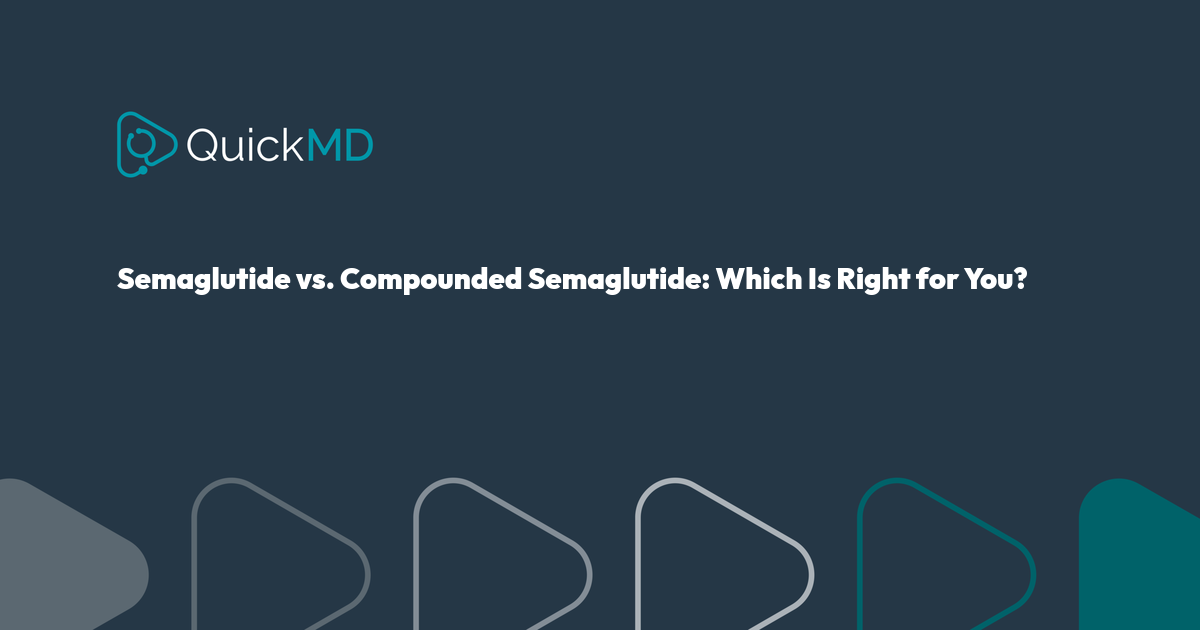 Semaglutide vs. Compounded Semaglutide: Which is Best? | QuickMD