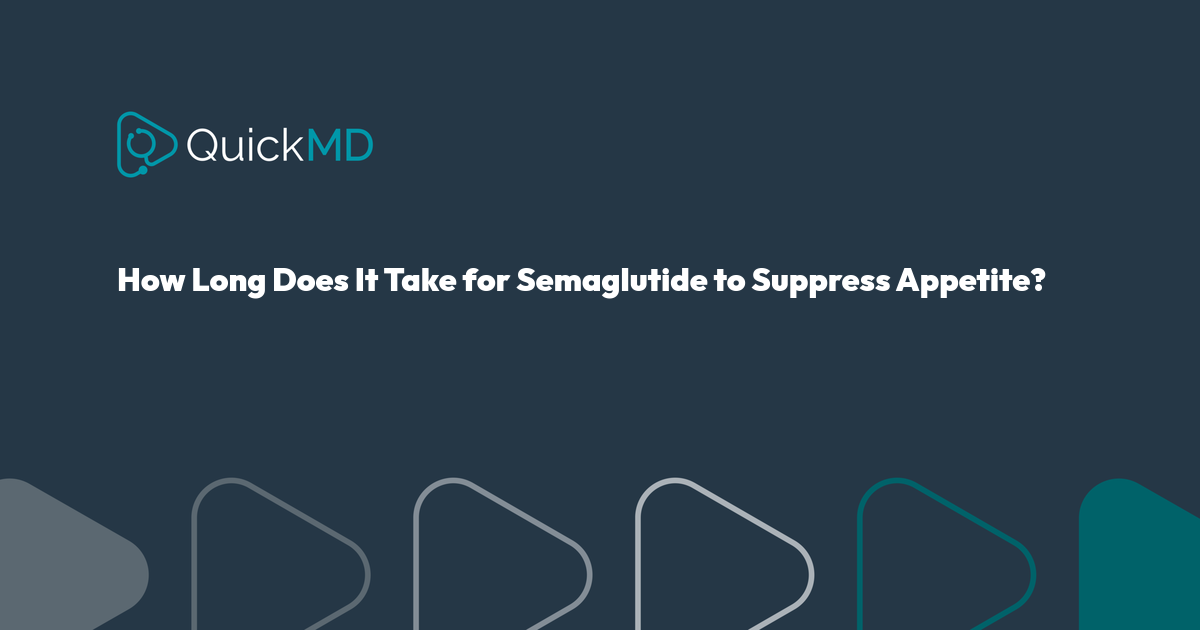 how long for semaglutide to suppress appetite How Long Does It Take for Semaglutide to Suppress Appetite?